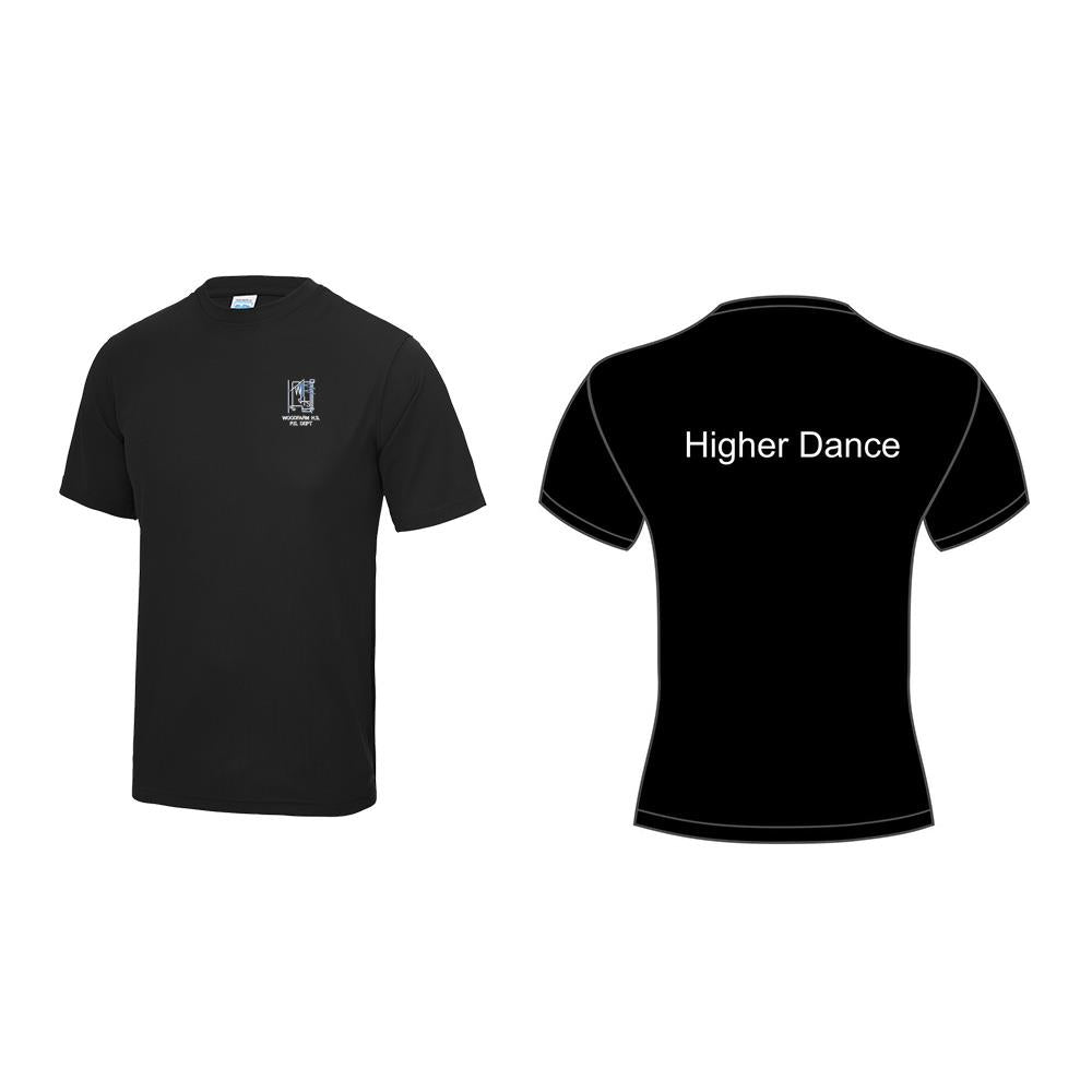 Woodfarm High T-Shirt Black (Higher Dance)