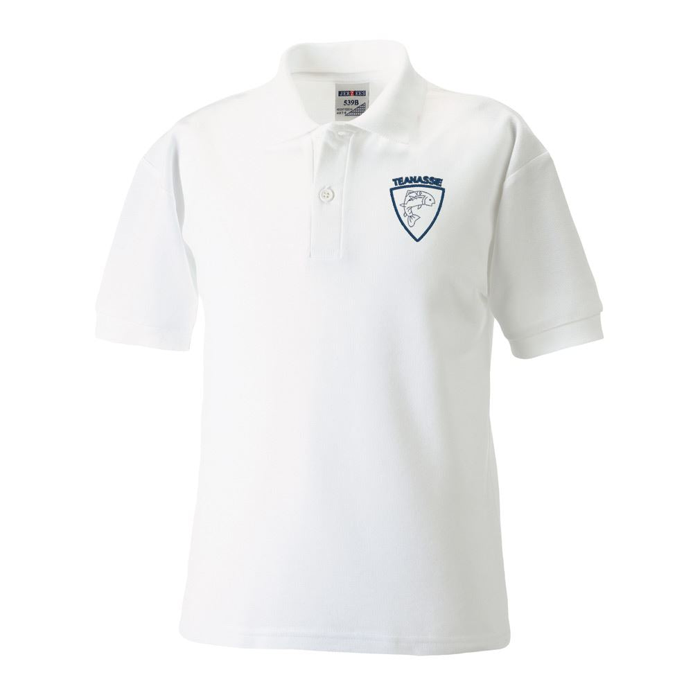 Teannassie Primary Poloshirt White