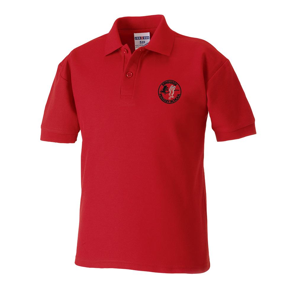 Kingussie Primary Poloshirt Classic Red