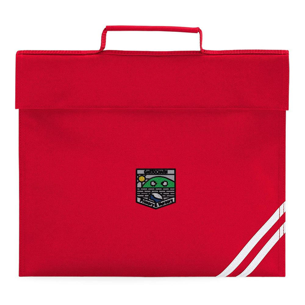 Gartocharn Primary Book Bag Red