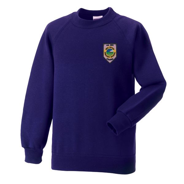 Ben Wyvis Primary Crew Neck Sweatshirt Purple