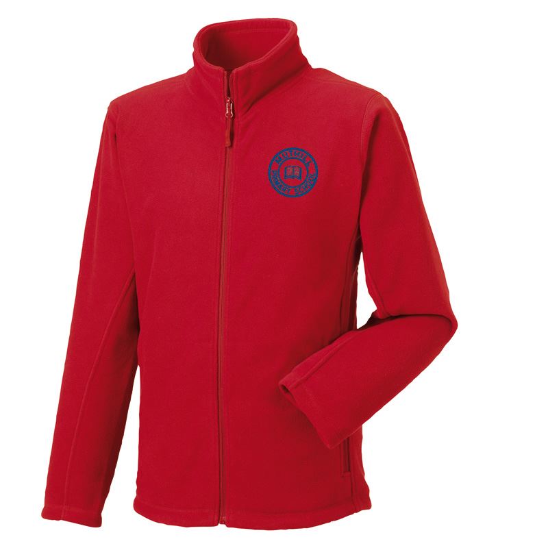 Muthill Primary Outdoor Fleece Red