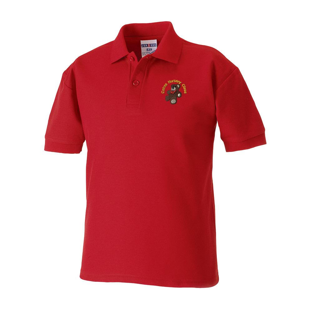 Cairns Nursery Poloshirt Classic Red