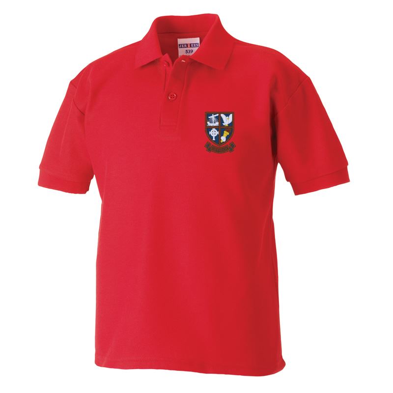 Giffnock Primary Poloshirt Red