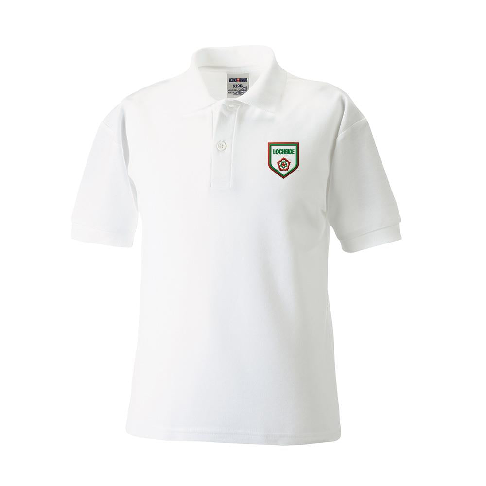 Lochside Primary Poloshirt White