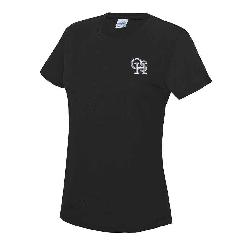 Calderglen High Girls T-Shirt Black