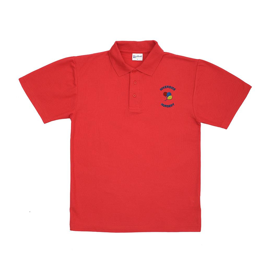 Riverside Nursery Stirling Poloshirt Red