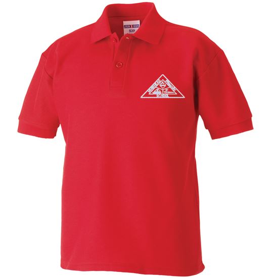 Muirhead Primary Poloshirt Red