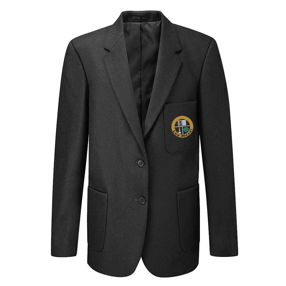 St Peters Primary Paisley Boys Poly Blazer Black main image 1
