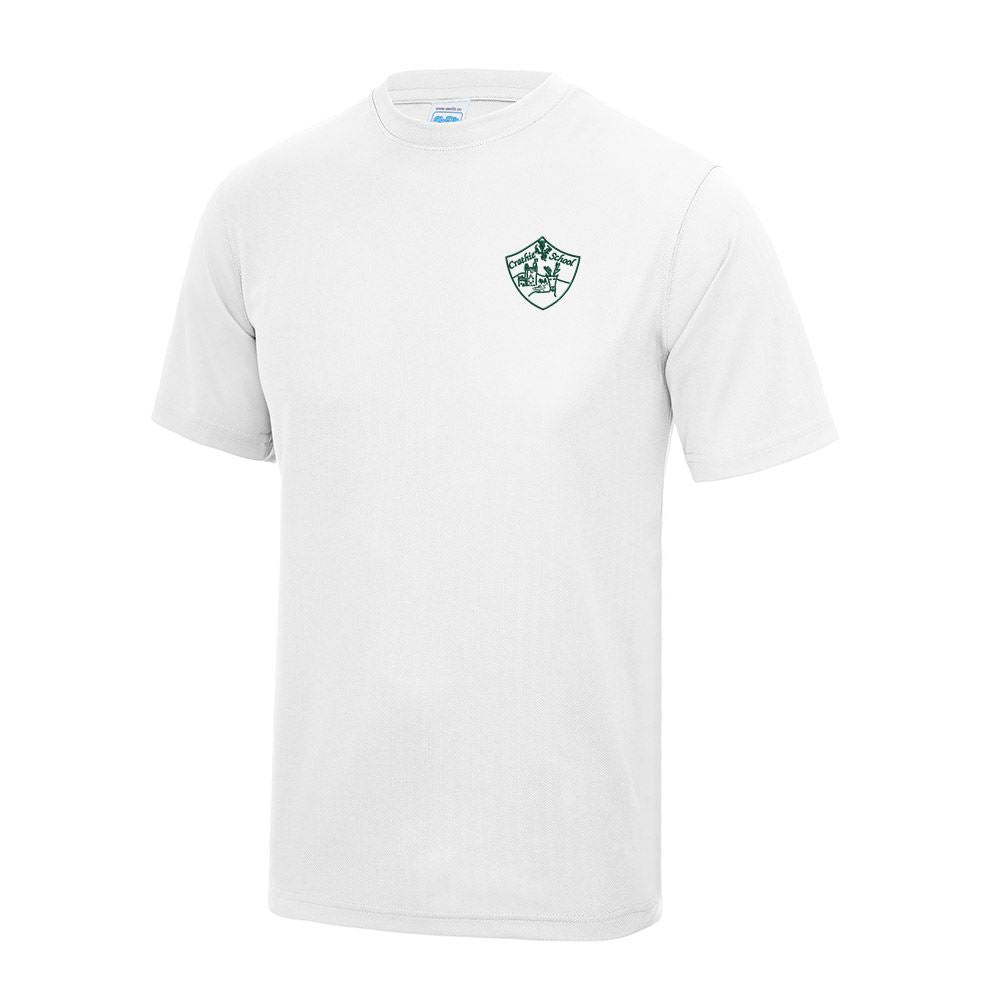 Crathie Primary T-Shirt White