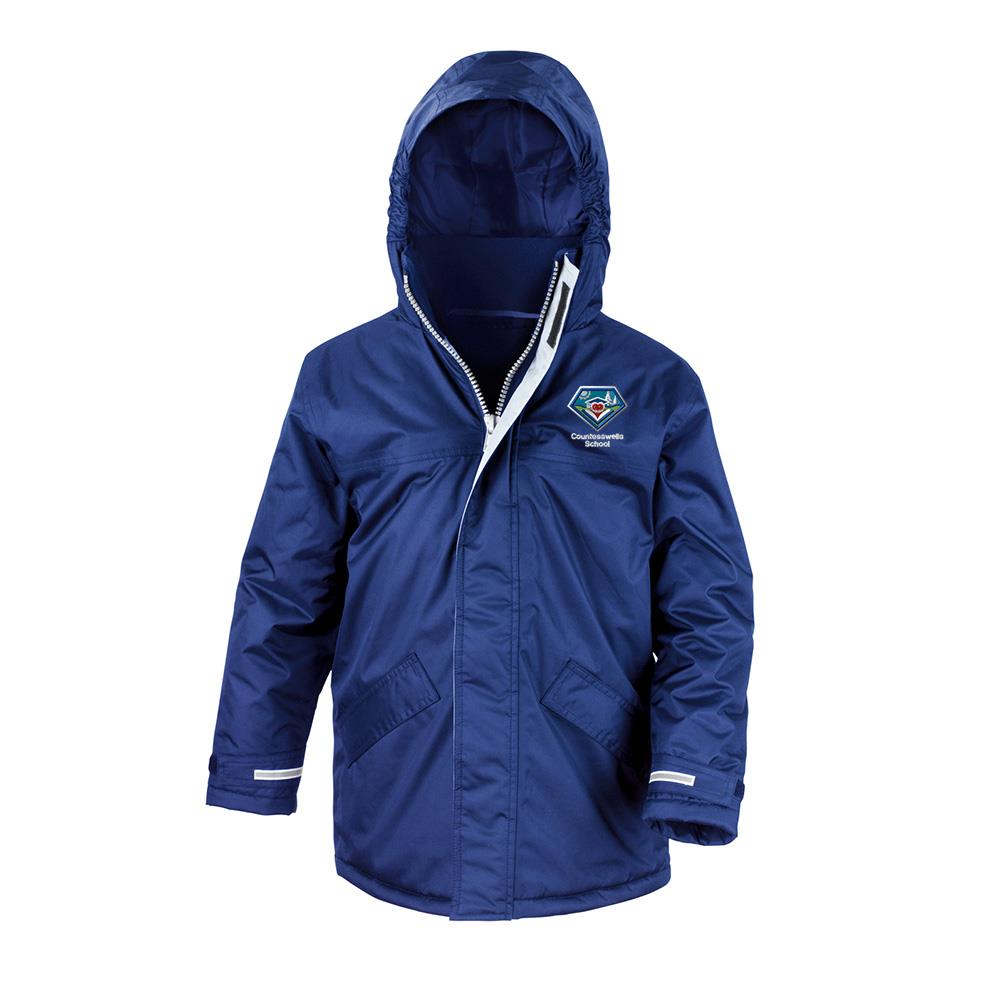 Countesswells Primary Core Kids Winter Parka Royal