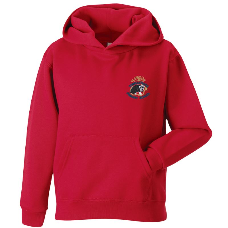 Tomnacross Primary Hooded Sweatshirt Red