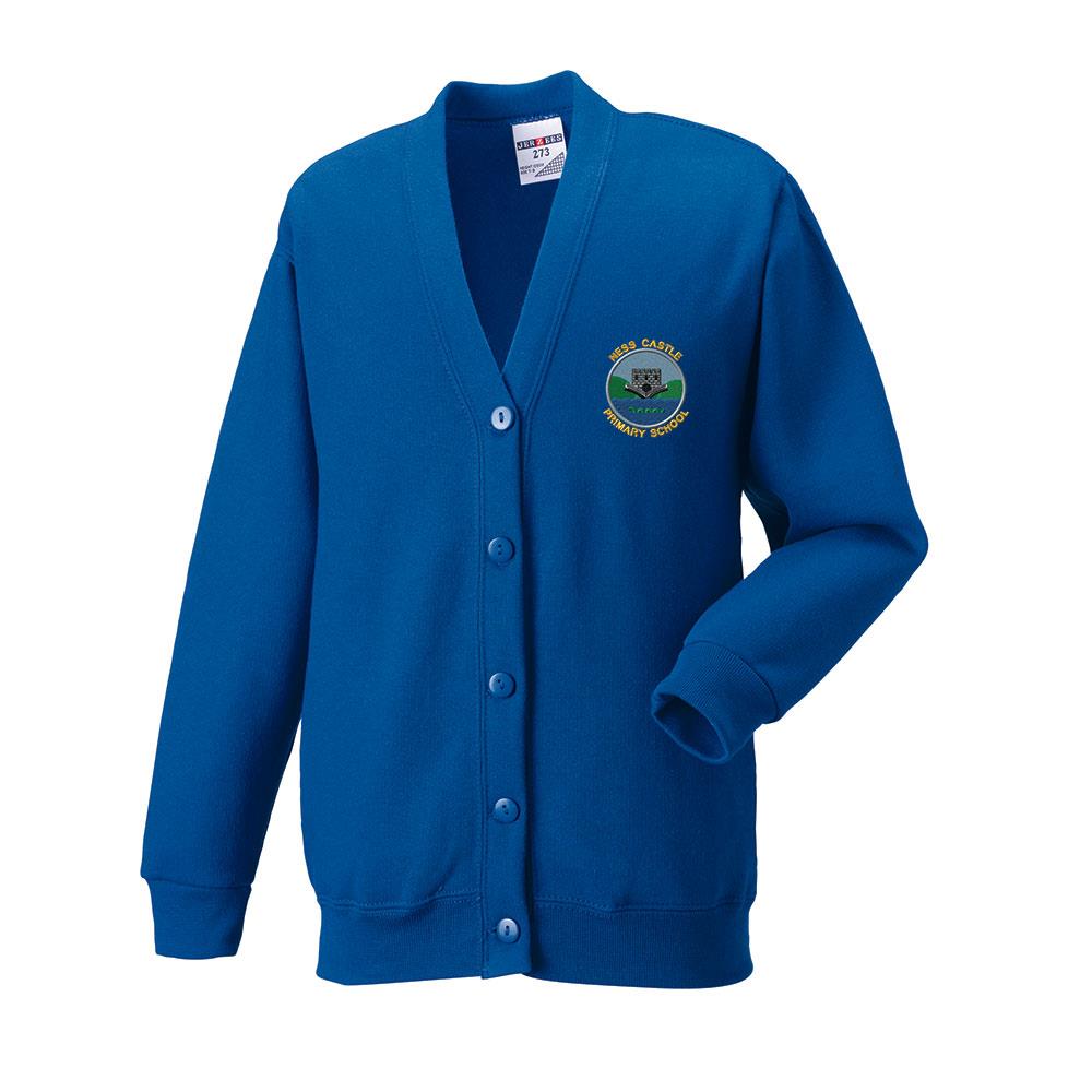 Ness Castle Primary Cardigan Royal