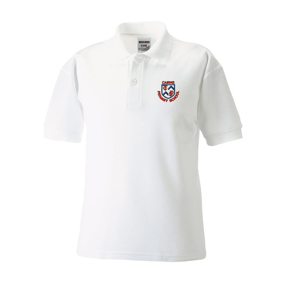 Cairns Primary Poloshirt White