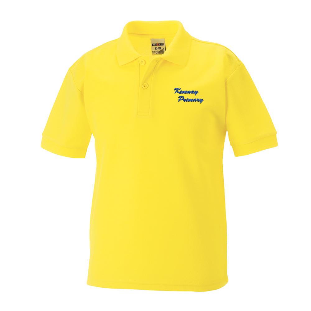 Kemnay Nursery Poloshirt Yellow