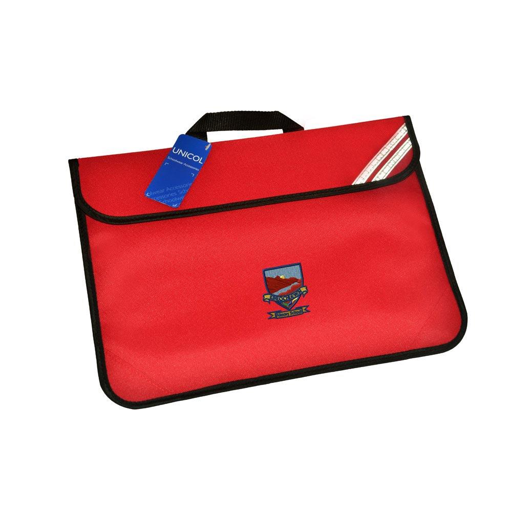 Kinlochleven Primary Book Bag Red