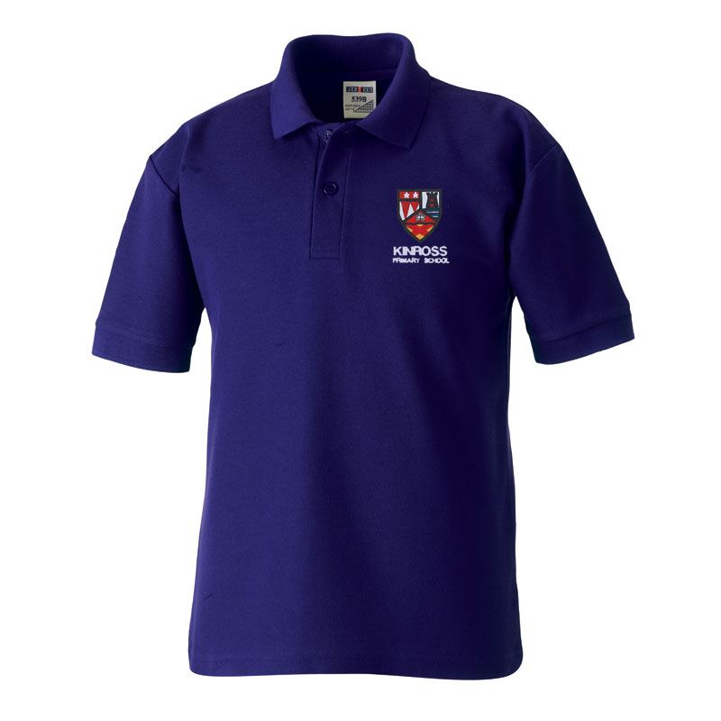 Kinross Primary Poloshirt Purple