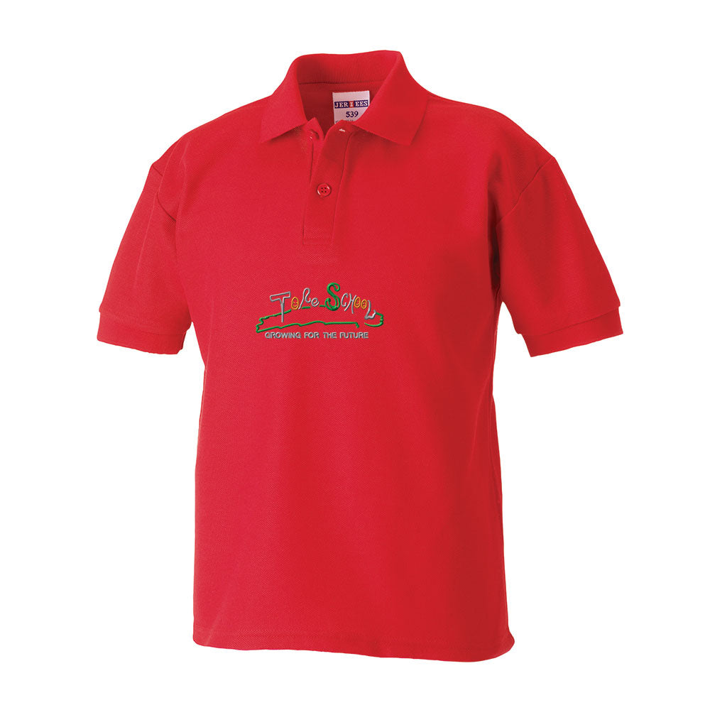 Tore Primary Poloshirt Red