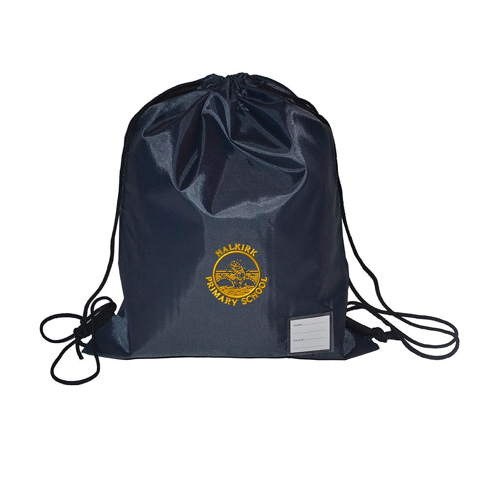 Halkirk Primary Gym Bag Navy