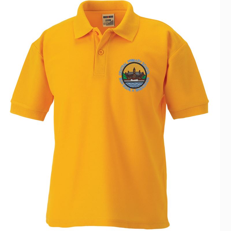 Central Primary Poloshirt Amber