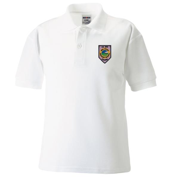 Ben Wyvis Primary Poloshirt White