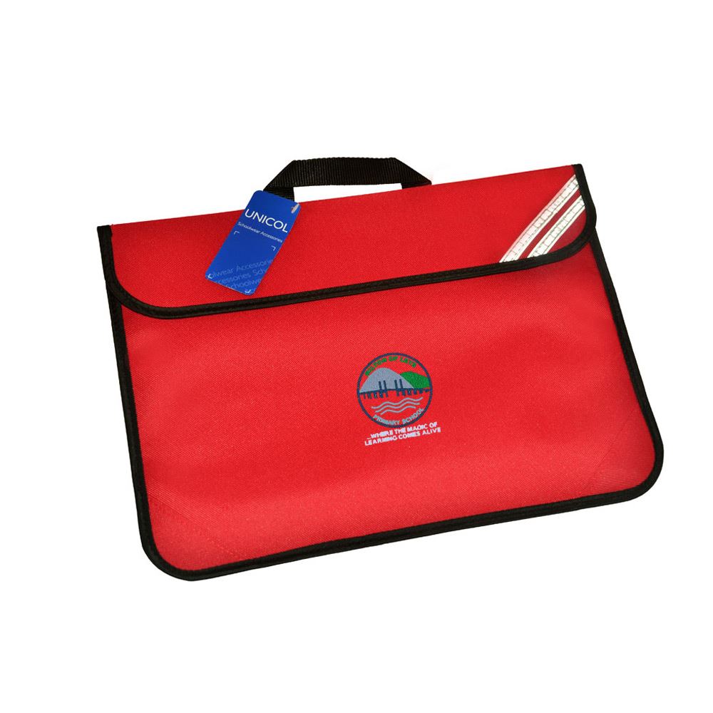 Milton of Leys Primary Book Bag Red