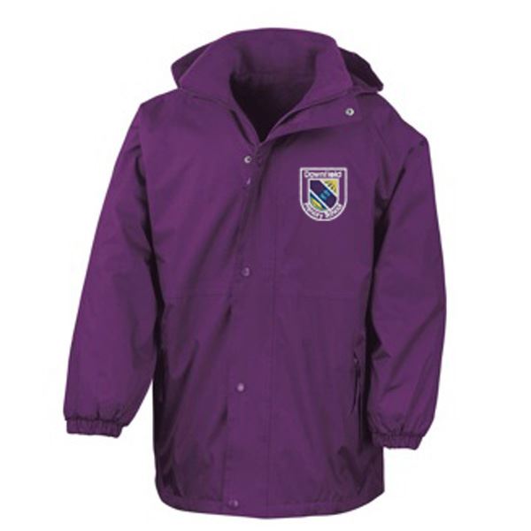 Downfield Primary StormDri 4000 Jacket Purple