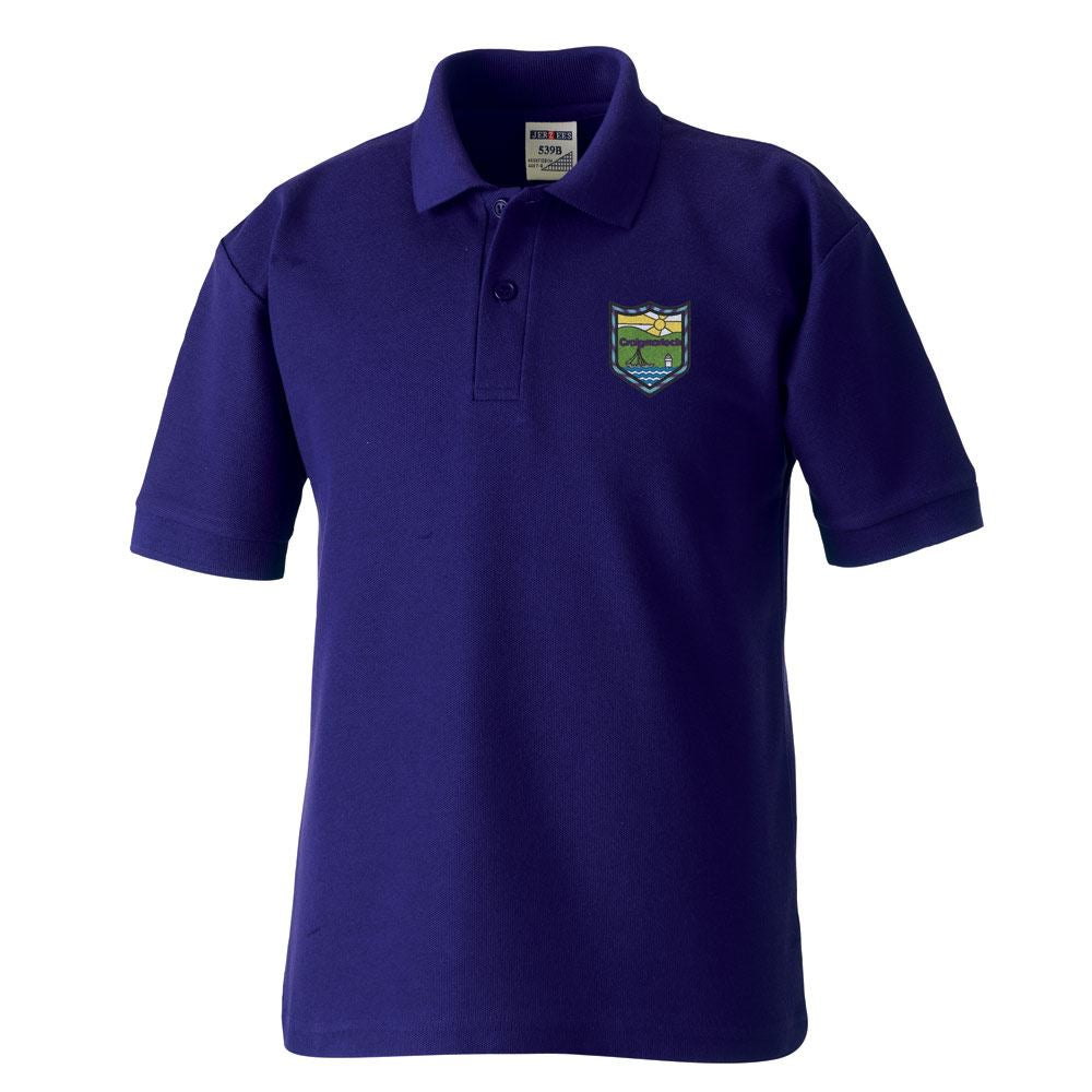 Craigmarloch Senior School Poloshirt Purple