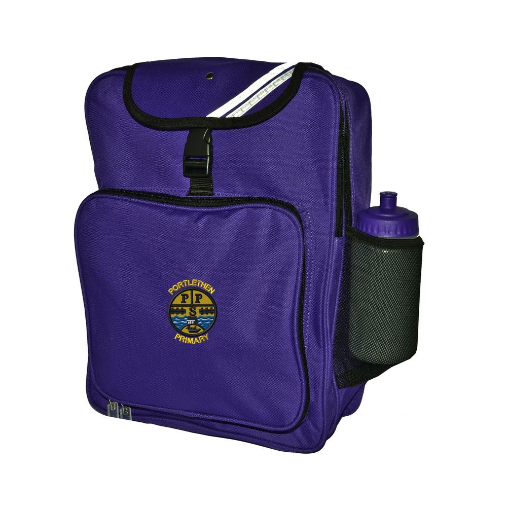 Portlethen Primary Junior Backpack Purple