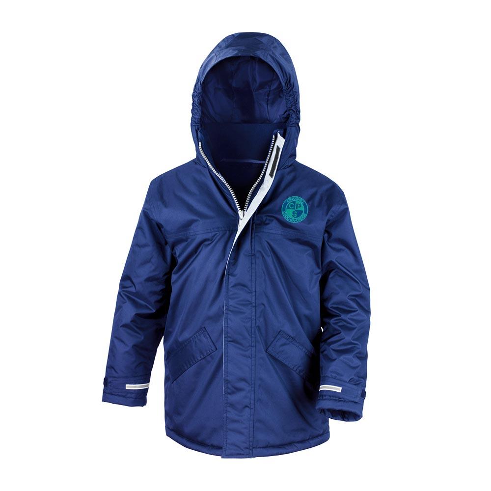 Crown Primary Core Kids Winter Parka Royal
