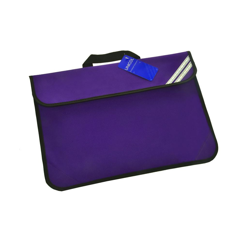 Downfield Primary Book Bag Purple
