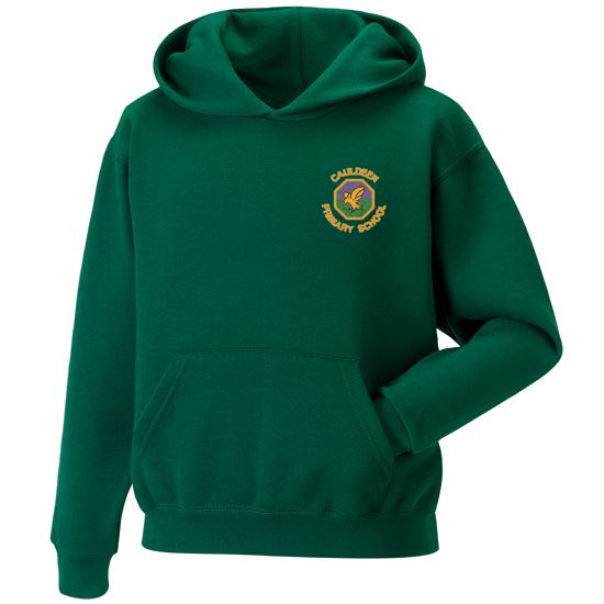Cauldeen Primary Hooded Sweatshirt Green