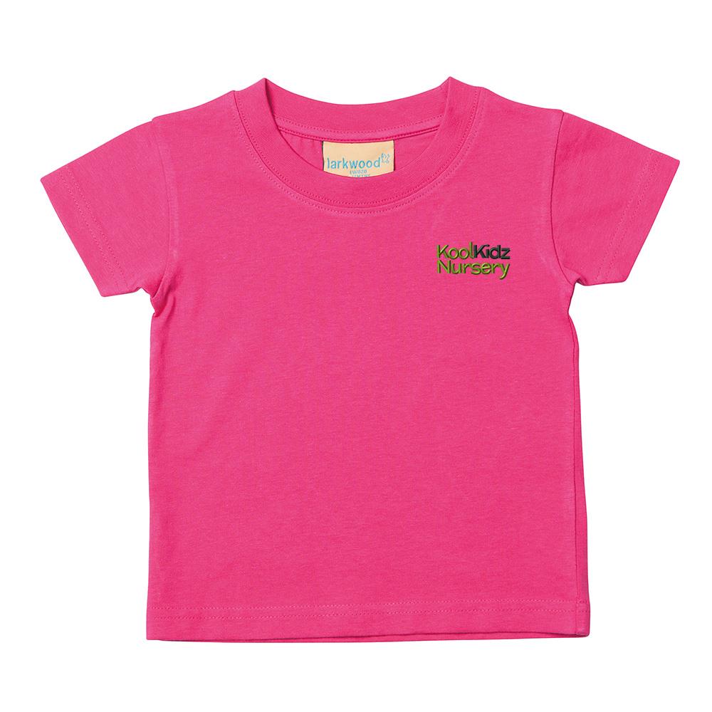 Kool Kidz Nursery Baby/Toddler T-Shirt Pink
