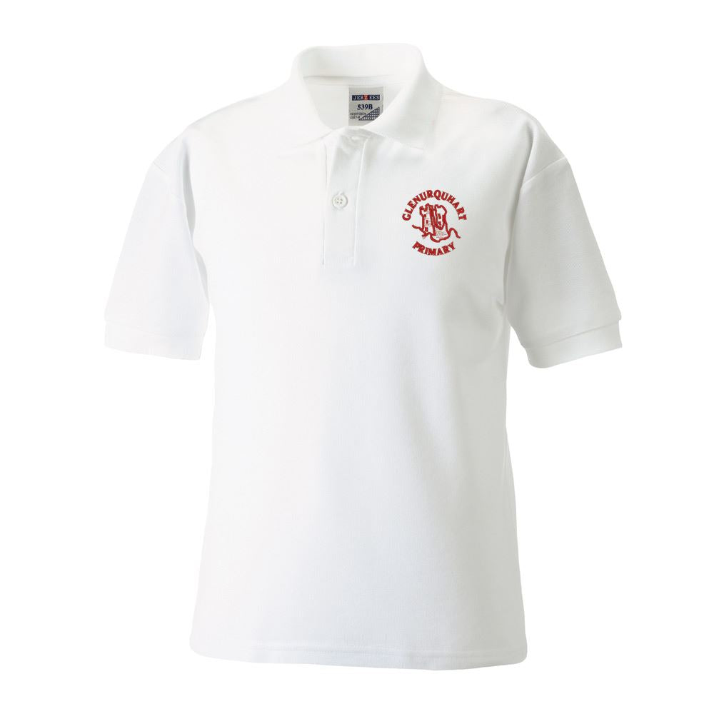 Glenurquhart Primary Poloshirt White