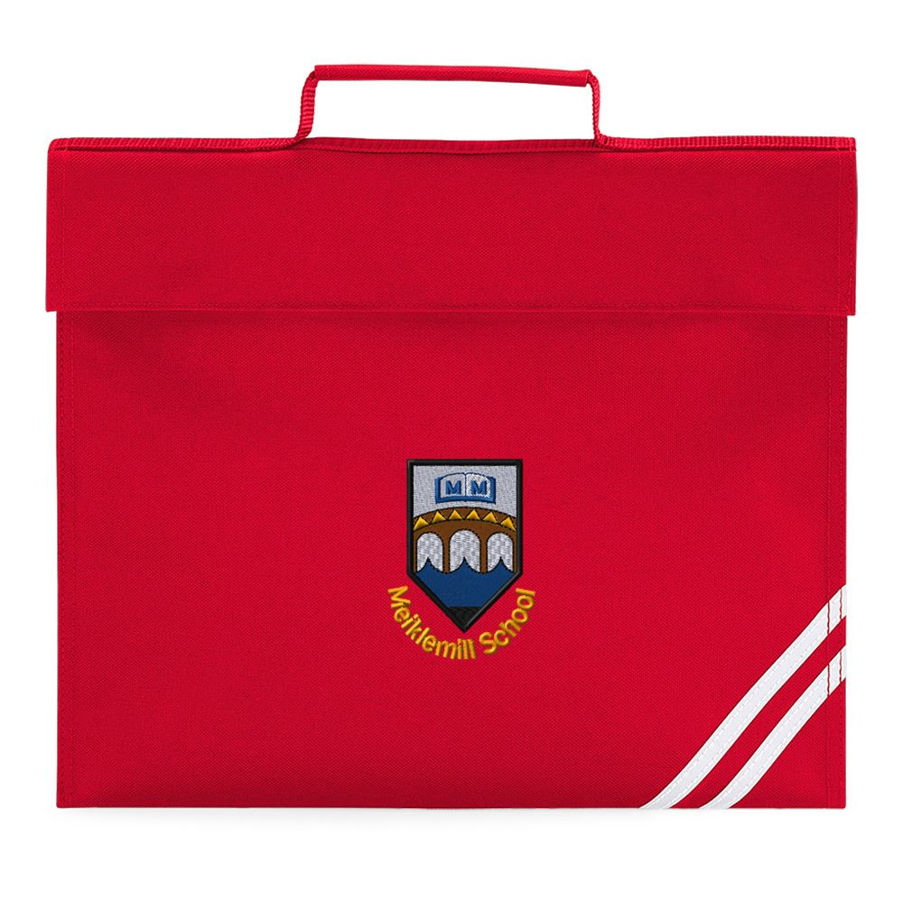 Meiklemill Primary Book Bag Red