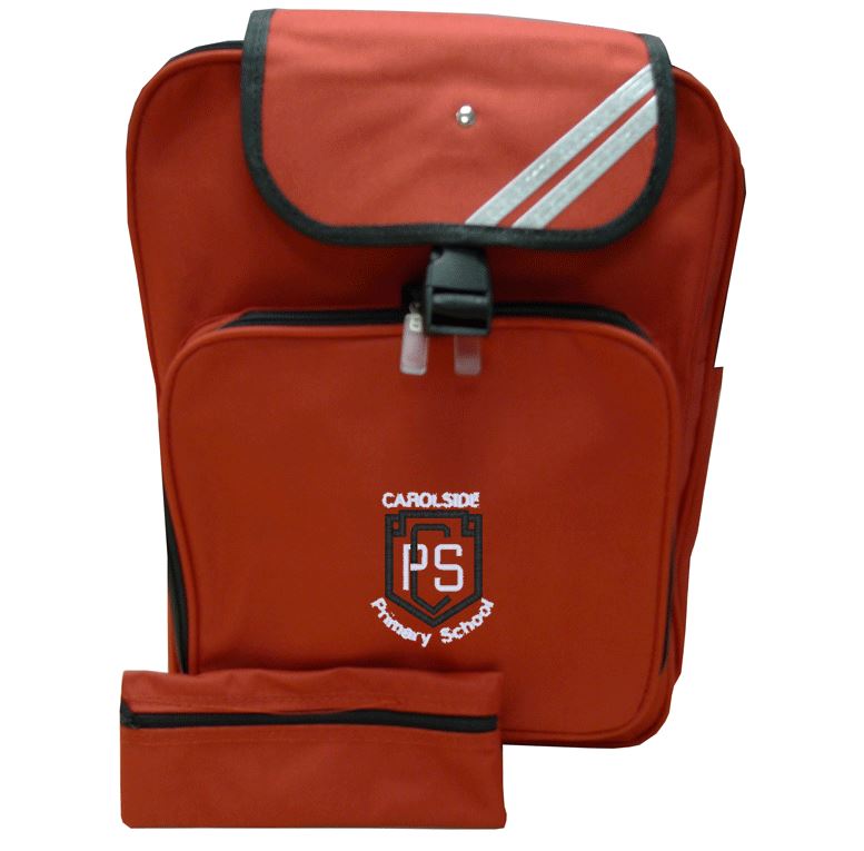 Carolside Primary Junior Backpack Red