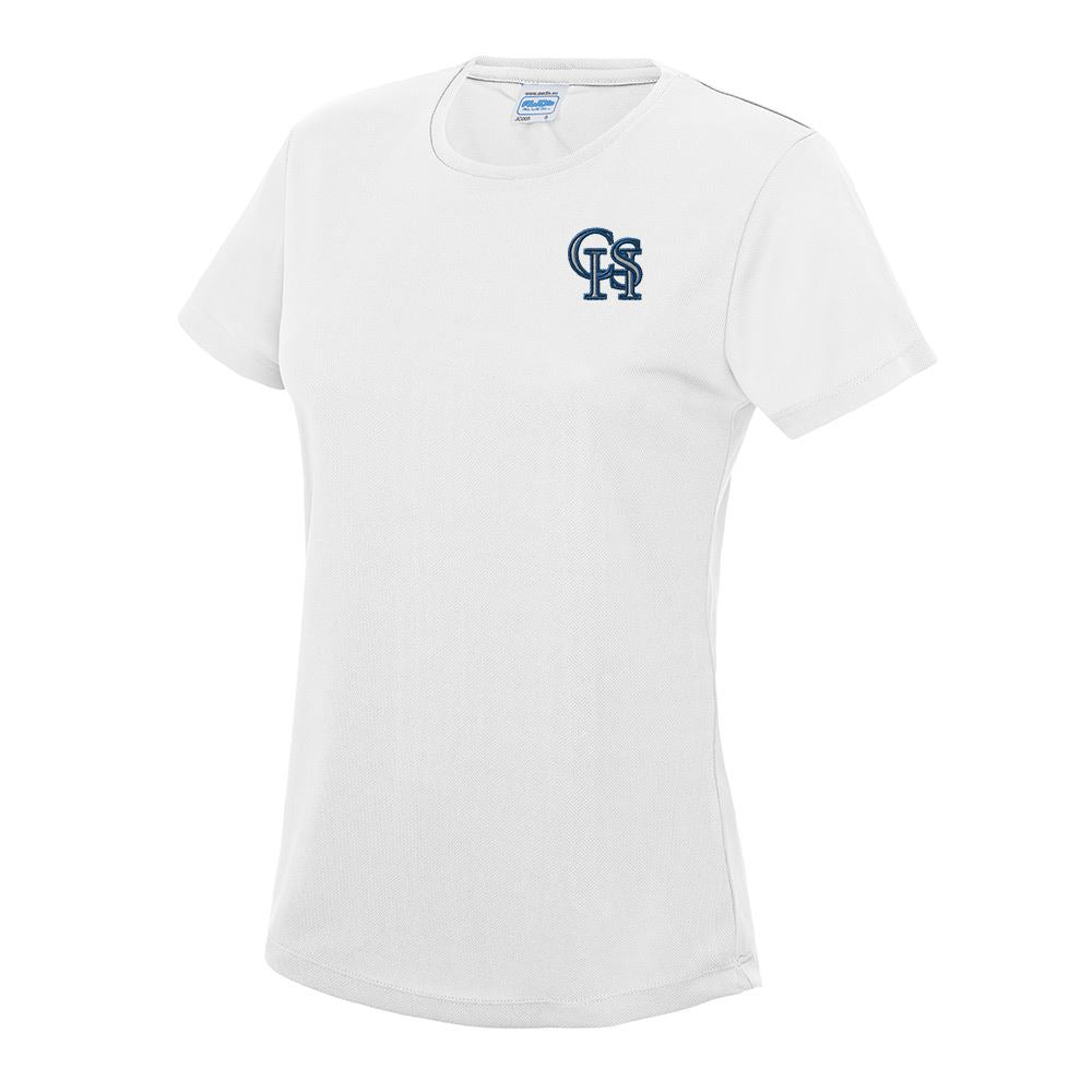 Calderglen High Girls T-Shirt White