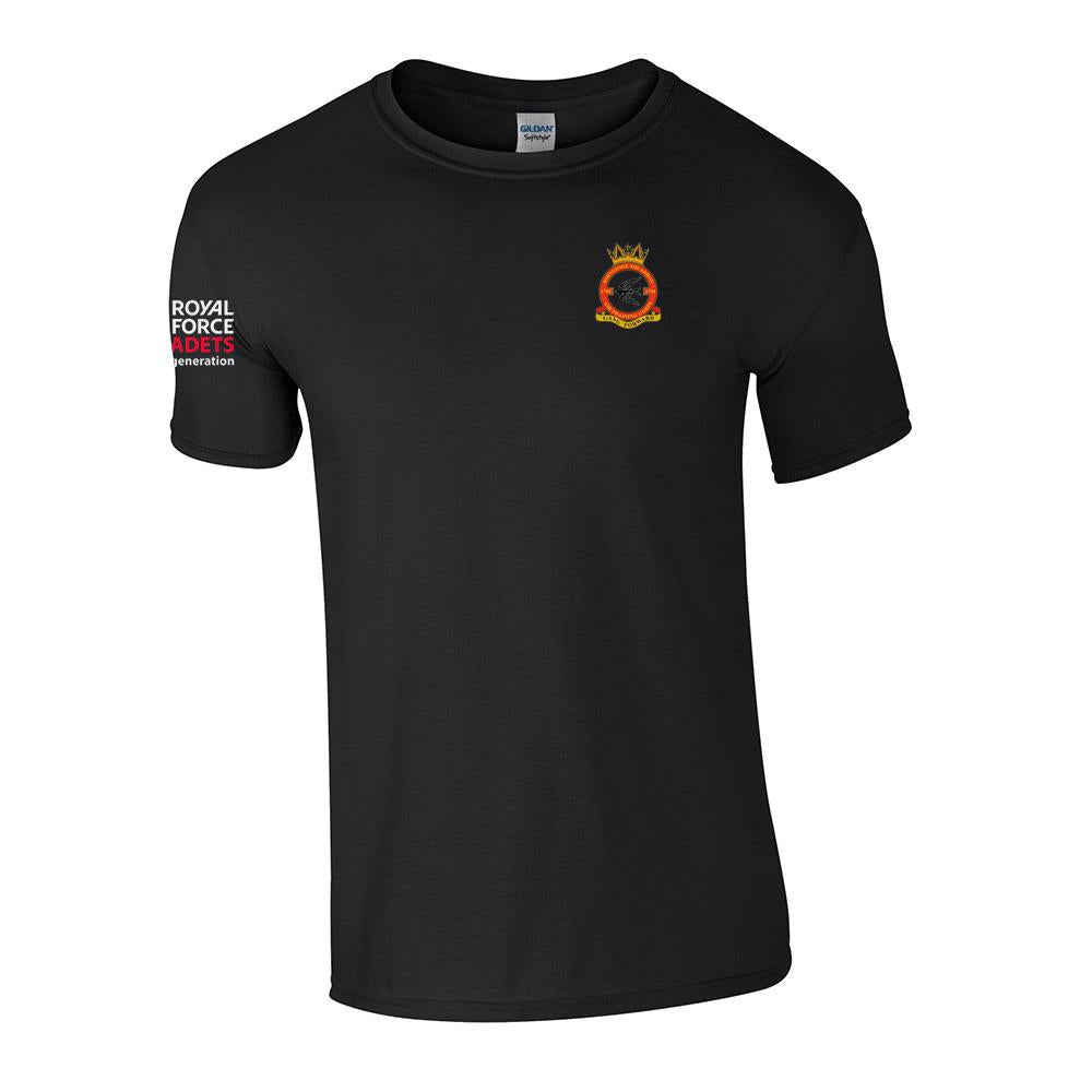 Johnstone Squadron 1701 Cotton T-Shirt Black