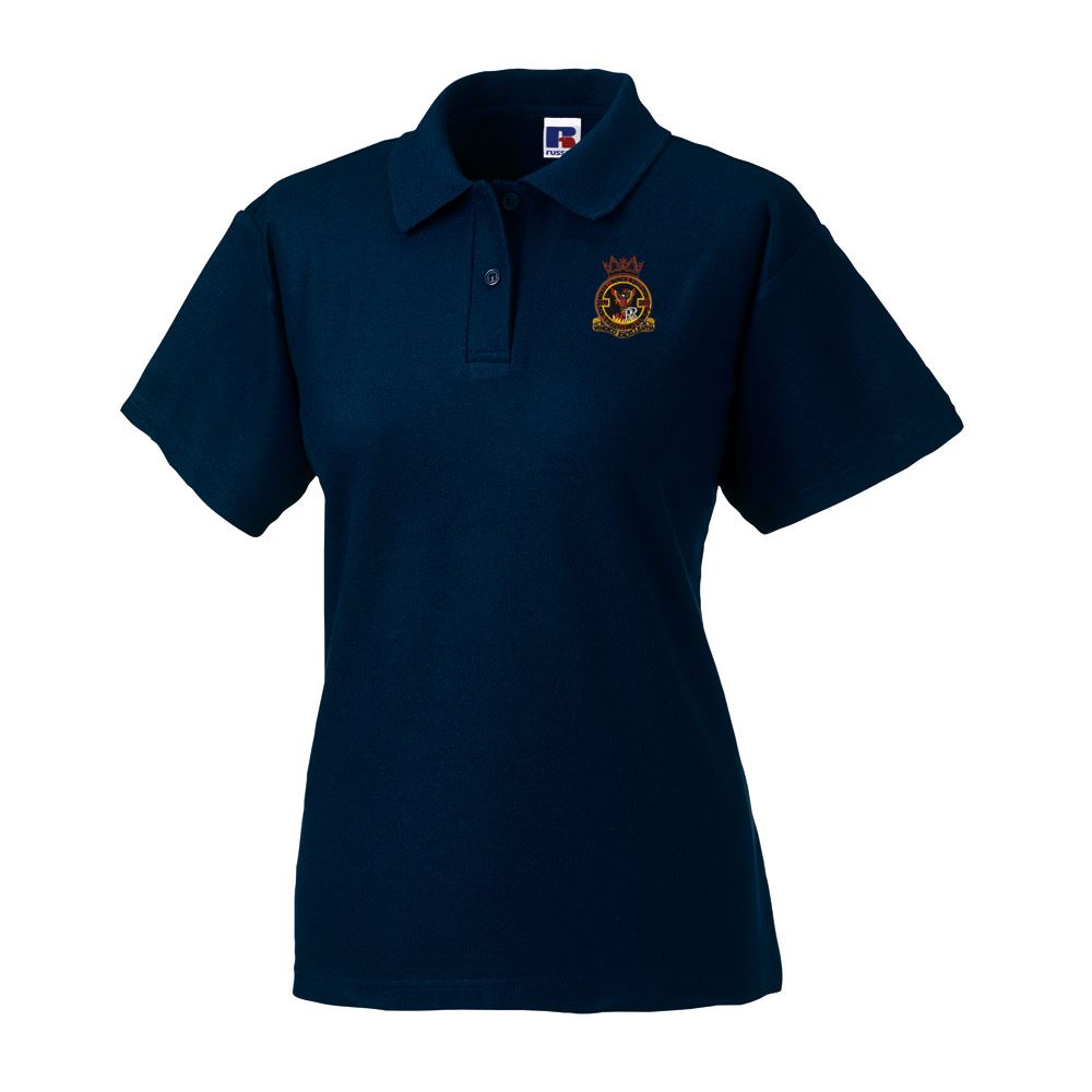 Rolls Royce Squadron 2175 Senior Female Fit Poloshirt Navy Schoolwear Made Easy