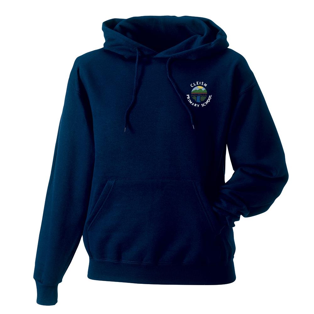 Cleish Primary Hooded Sweatshirt Navy