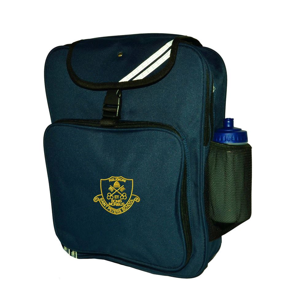 St Peters Primary Aberdeen Junior Backpack Navy