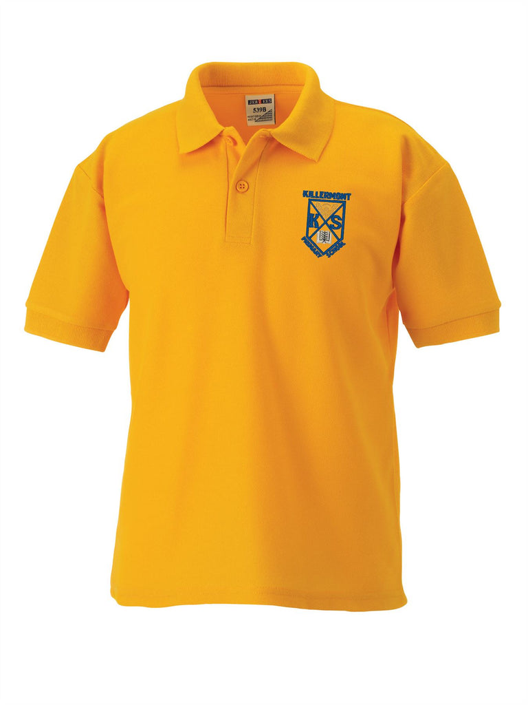 Killermont Primary Poloshirt Gold