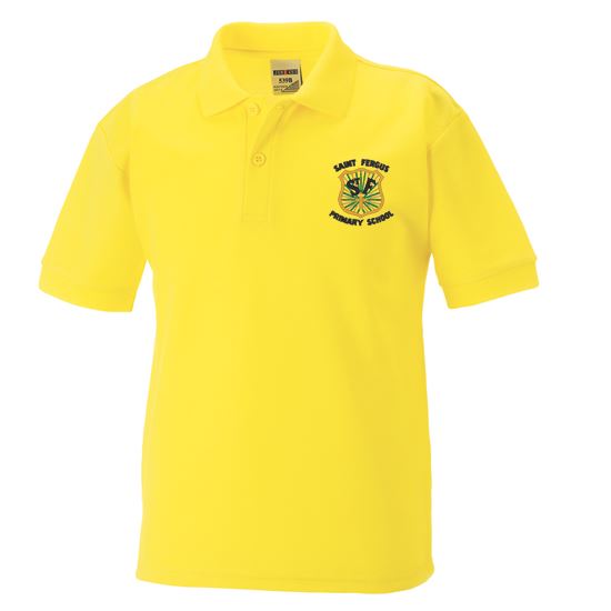St Fergus Primary Poloshirt Yellow