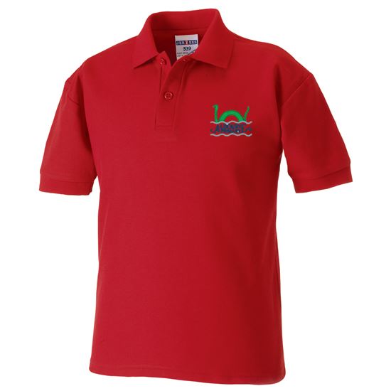 Aldourie Primary Poloshirt Red