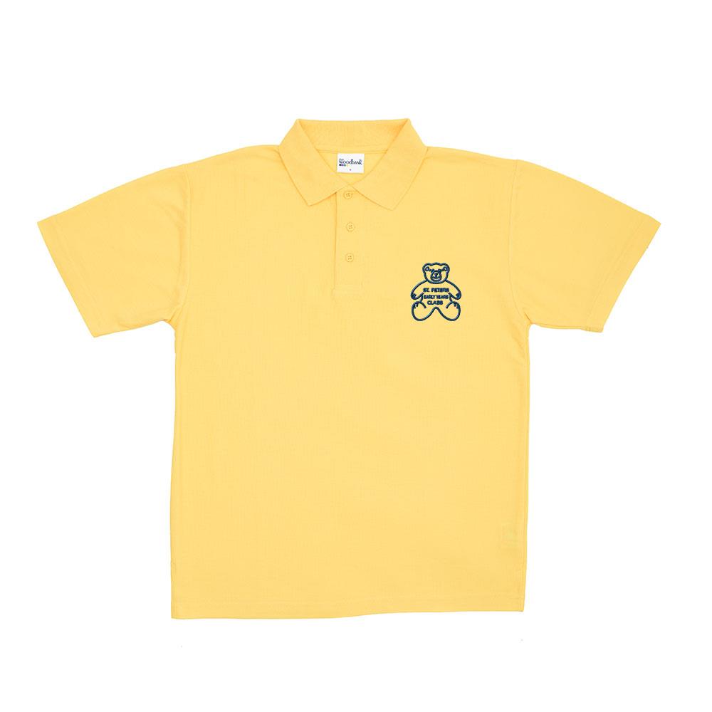 St Peters EYC Ardrossan Poloshirt Gold