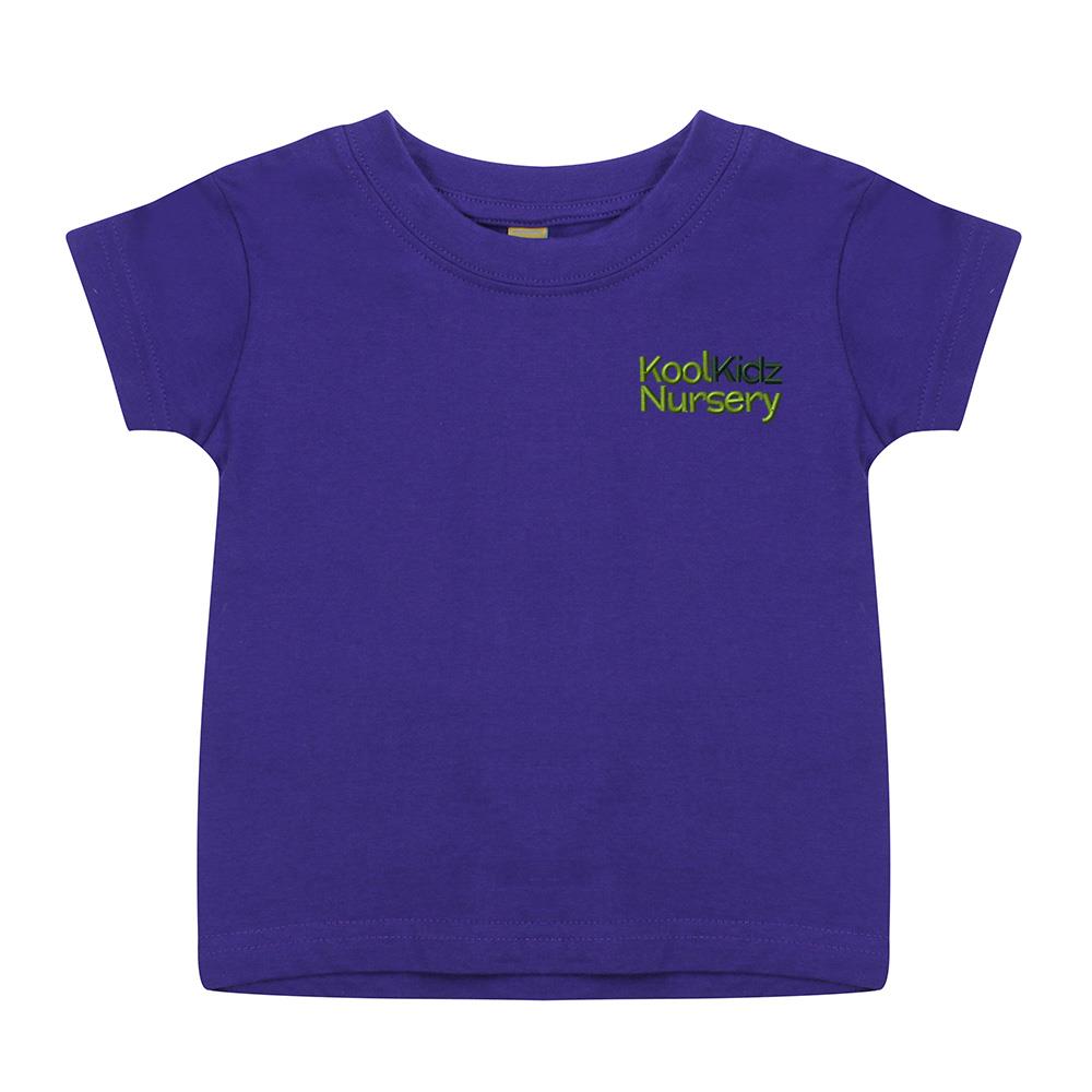 Kool Kidz Nursery Baby/Toddler T-Shirt Purple