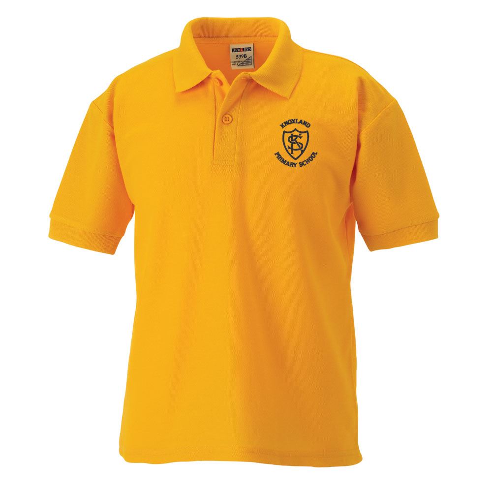 Knoxland Primary Poloshirt Gold