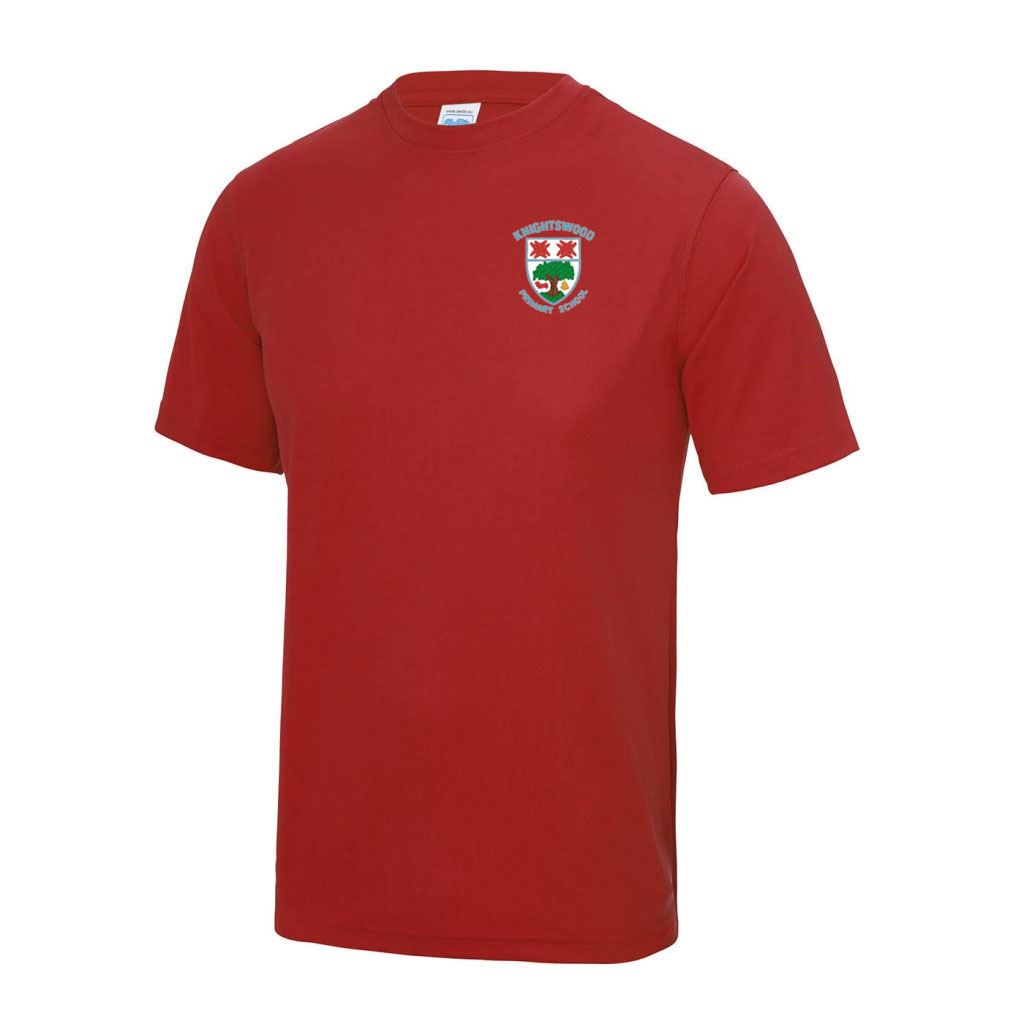 Knightswood Primary T-Shirt Fire Red