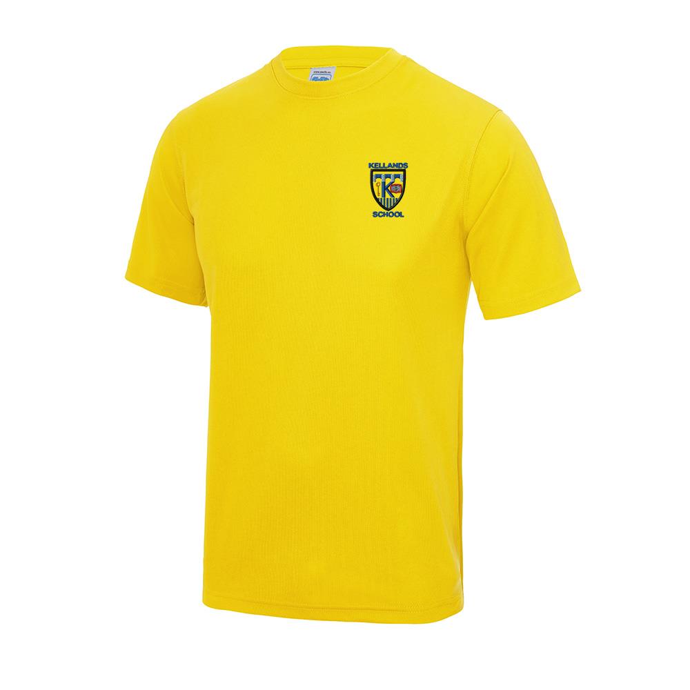 Kellands Primary T-Shirt Yellow