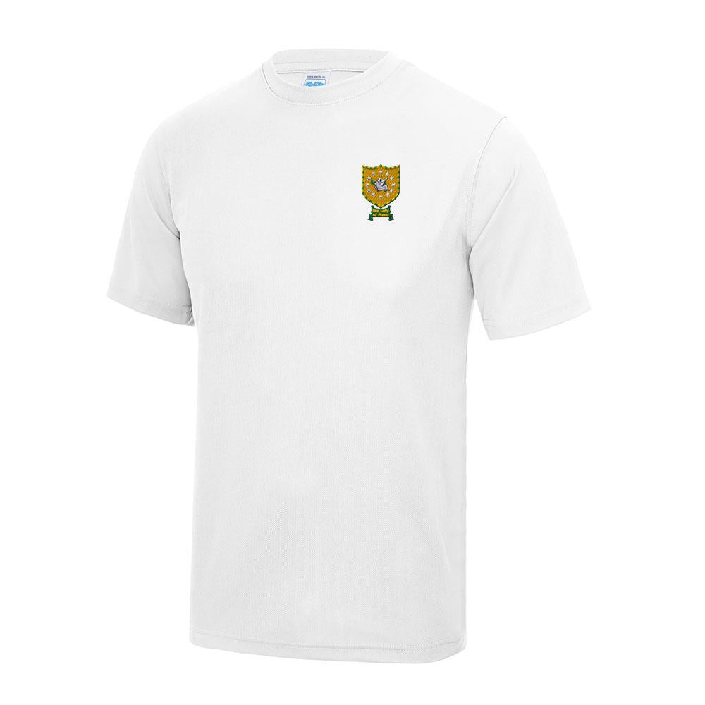 Our Lady of Peace Barlanark Gym T-Shirt White